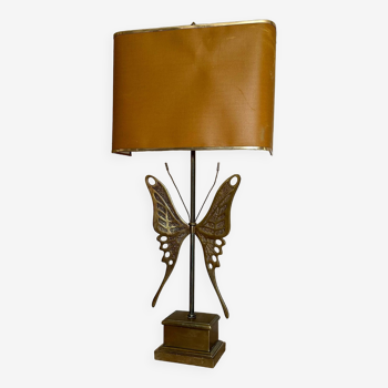 Lampe papillon en laiton