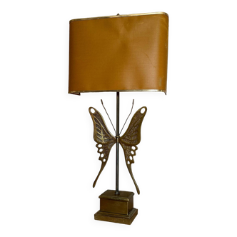 Brass butterfly lamp