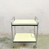 Desserte chrome et formica années 60