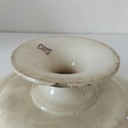 Antique pedestal plate – KG Lunéville – “Printemps” model – circa 1875
