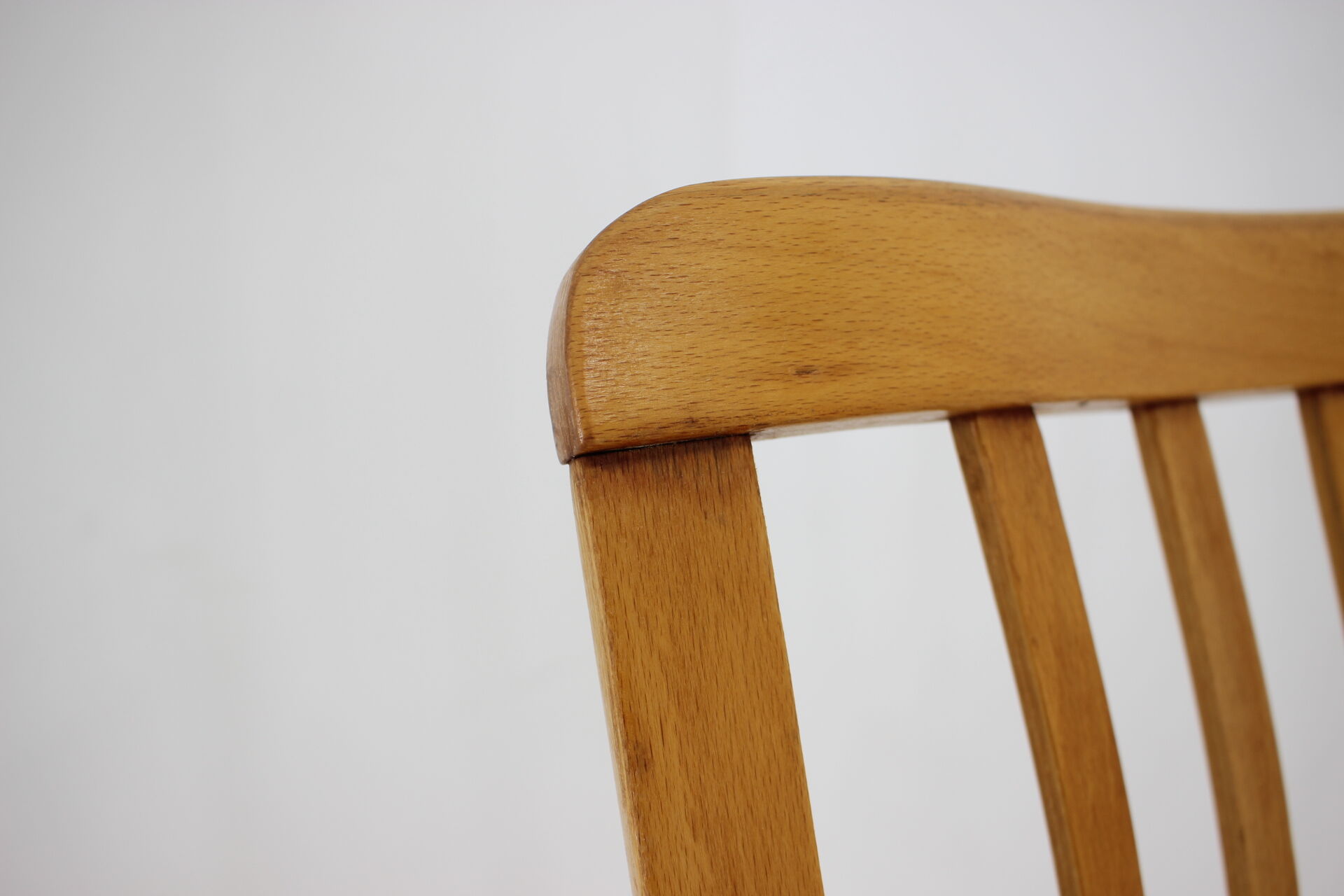 1960s beech dining chairs Czechoslovakia