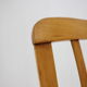 1960s beech dining chairs Czechoslovakia
