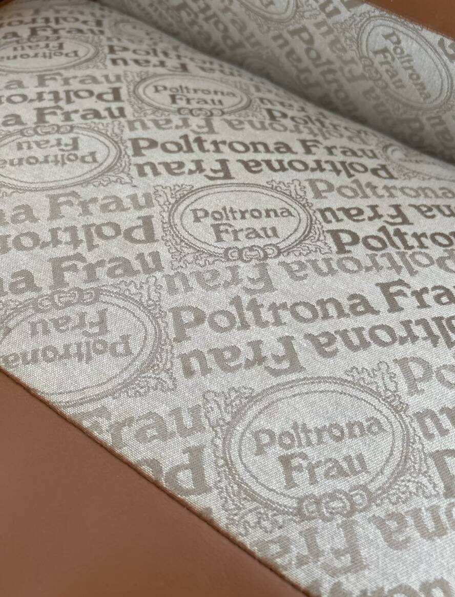 Socrate three-seater sofa by Poltrona Frau