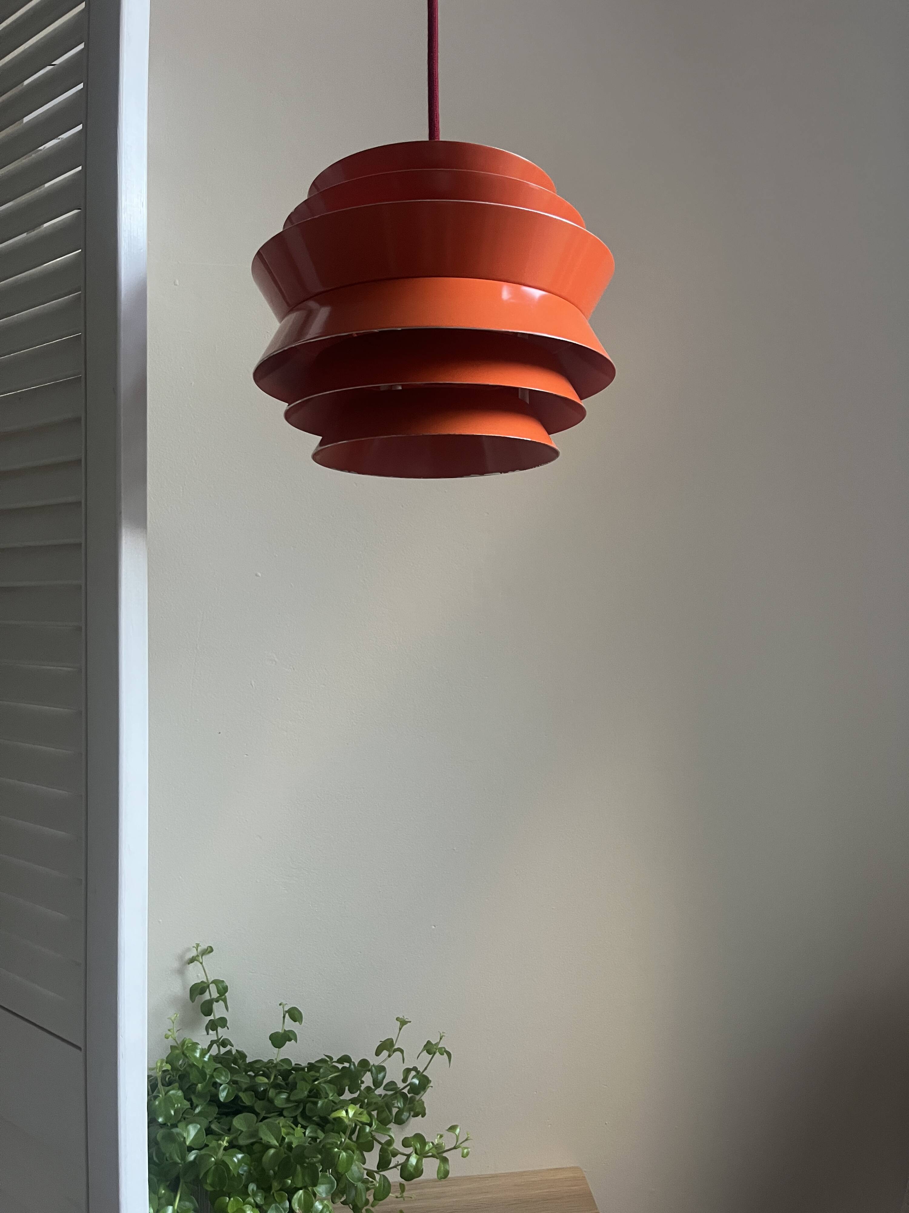 Vintage Trava pendant - Carl Thore - Granahaga - Swedish design lamp