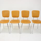 1970s Set of Four Dining Chairs, Czechoslovakia