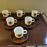 Vintage coffee service Bavaria 6 cups