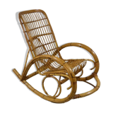 Rattan rocking chair 1960’s