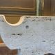 Pair of Italian travertine lamps by Fratelli Mannelli