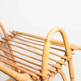 Bamboo magazine holder 1960