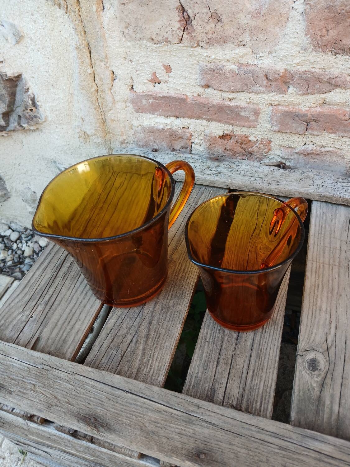 2 old pitchers