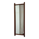 Rectangular teak mirror