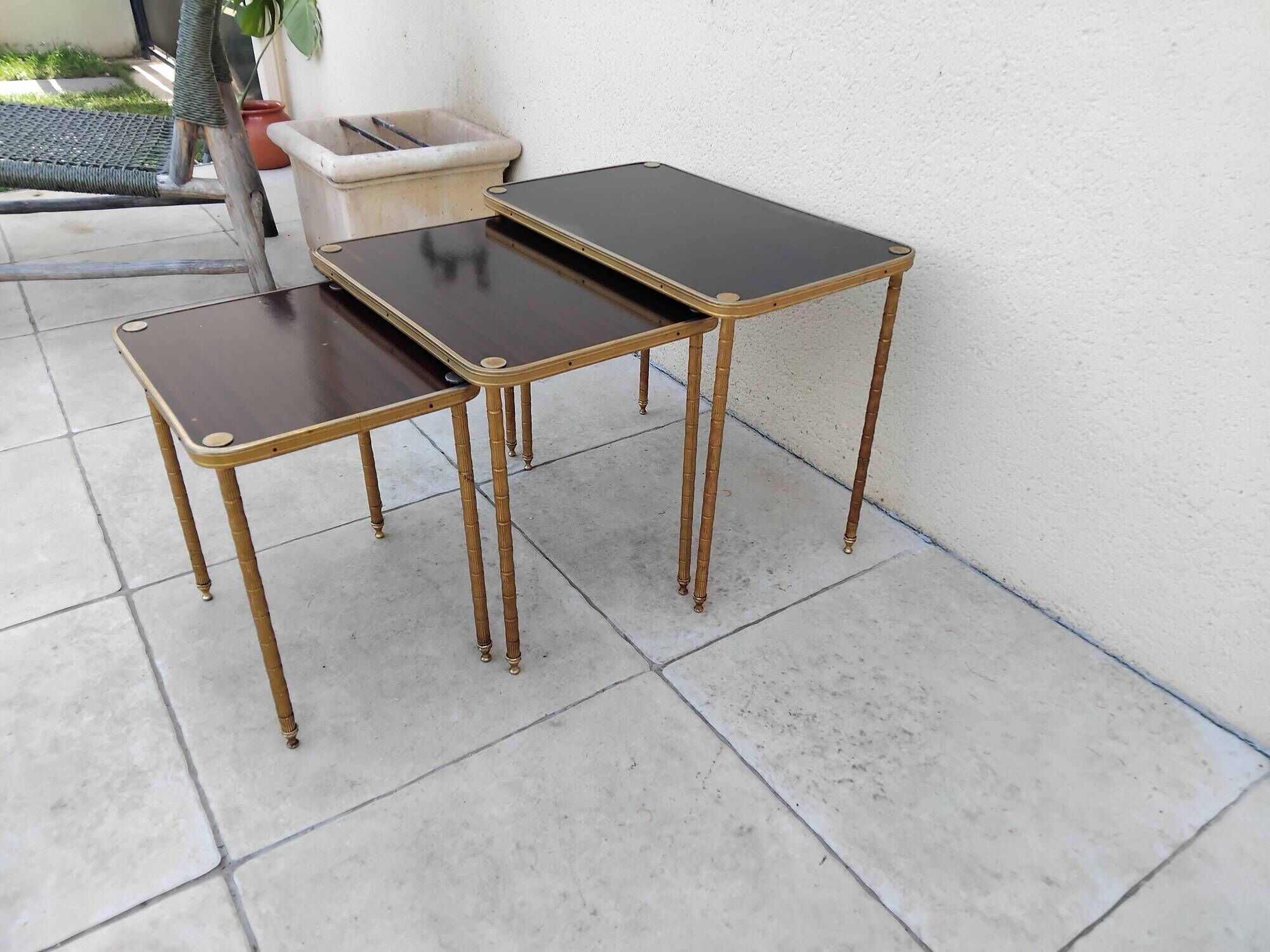 Table gigognes vintage