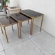 Table gigognes vintage