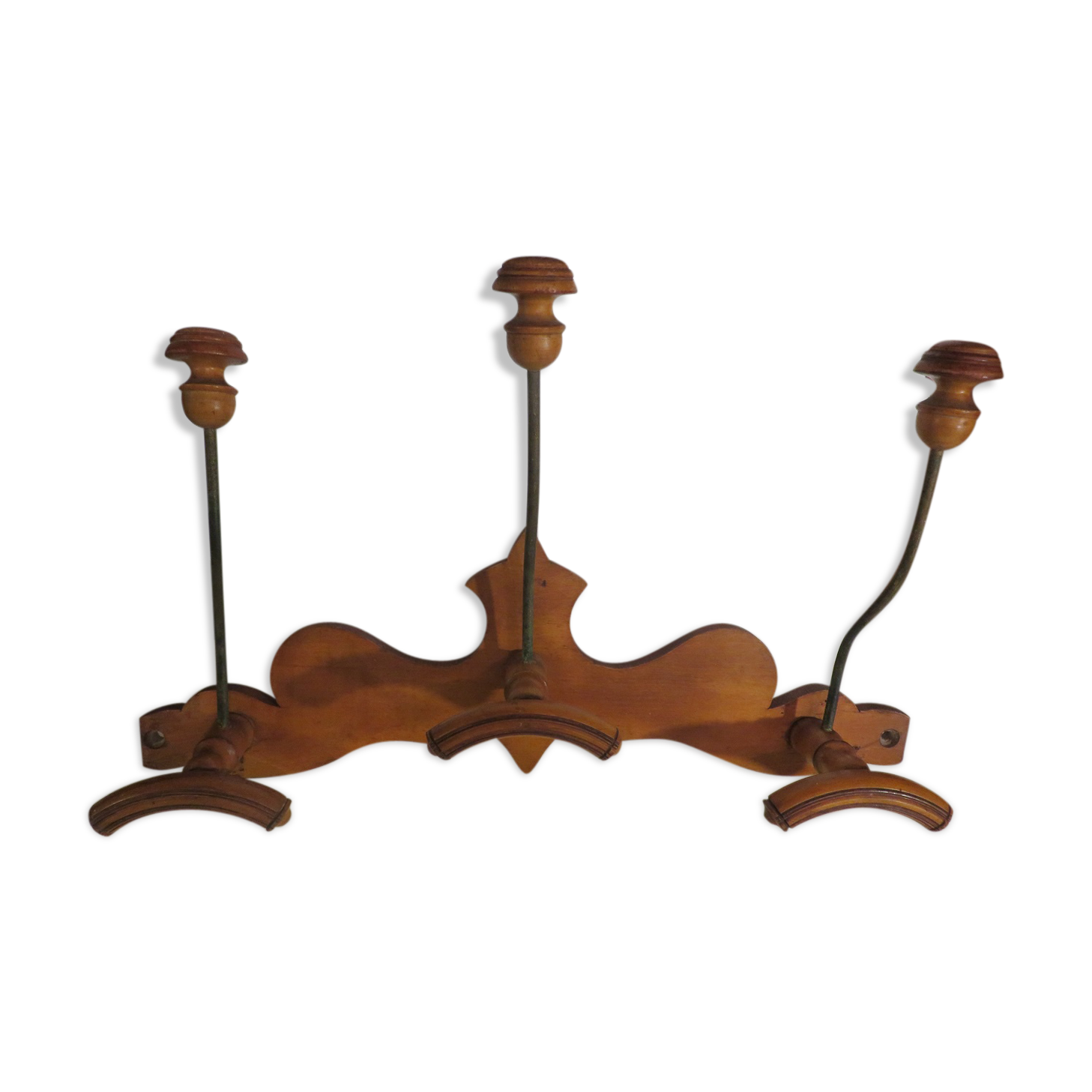 Patère bistrot bois et métal