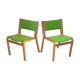 Paire de chaises de Magnus Olesen 1970