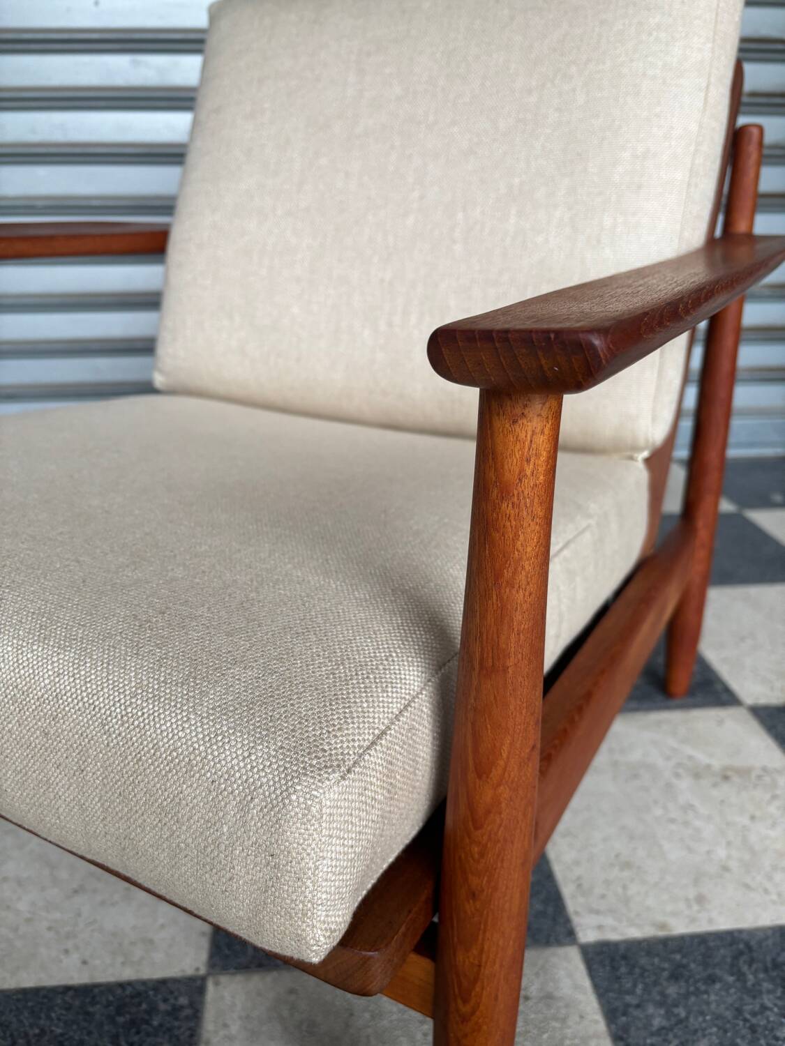 Vintage Scandinavian armchair