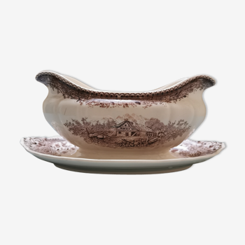 Saucière in earthenware