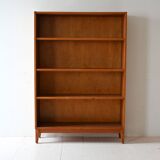 Scandinavian vintage oak bookcase