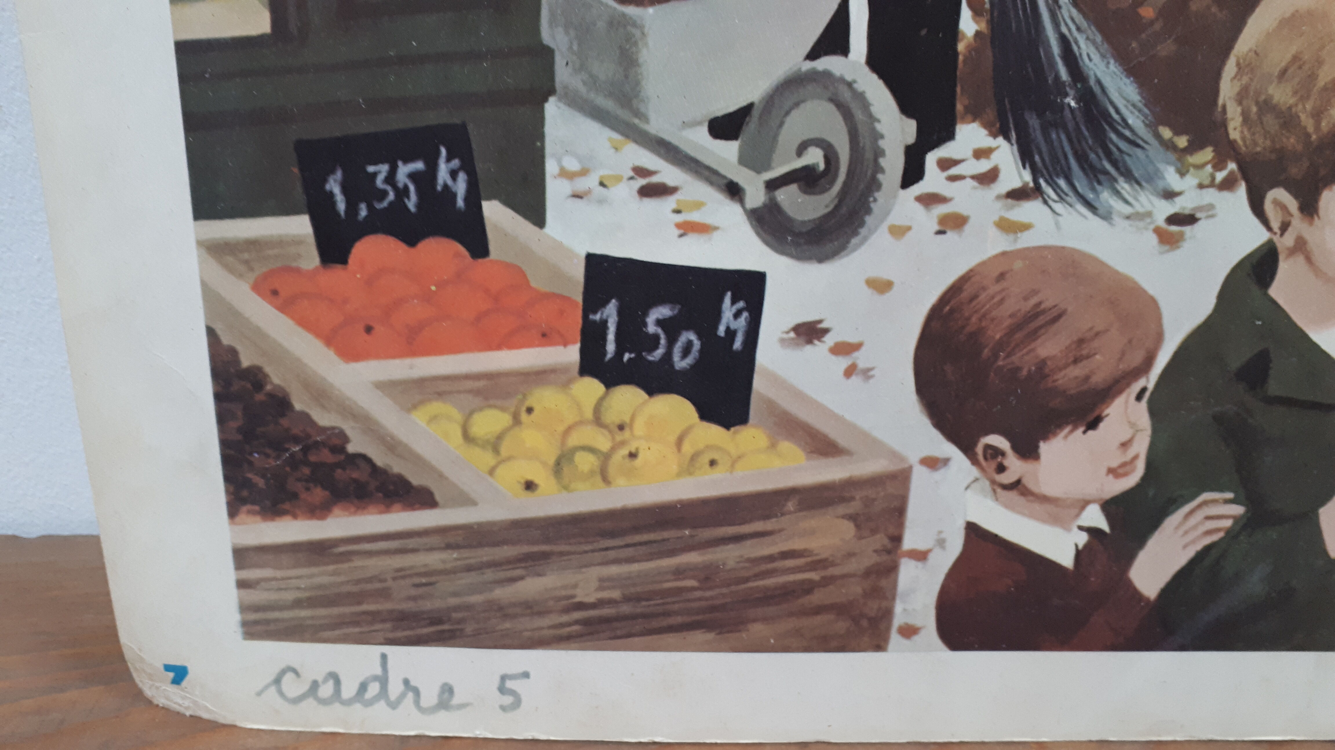 Map displays school lesson fall vintage 1967