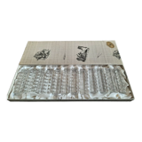 Box of 12 crystal knife holders