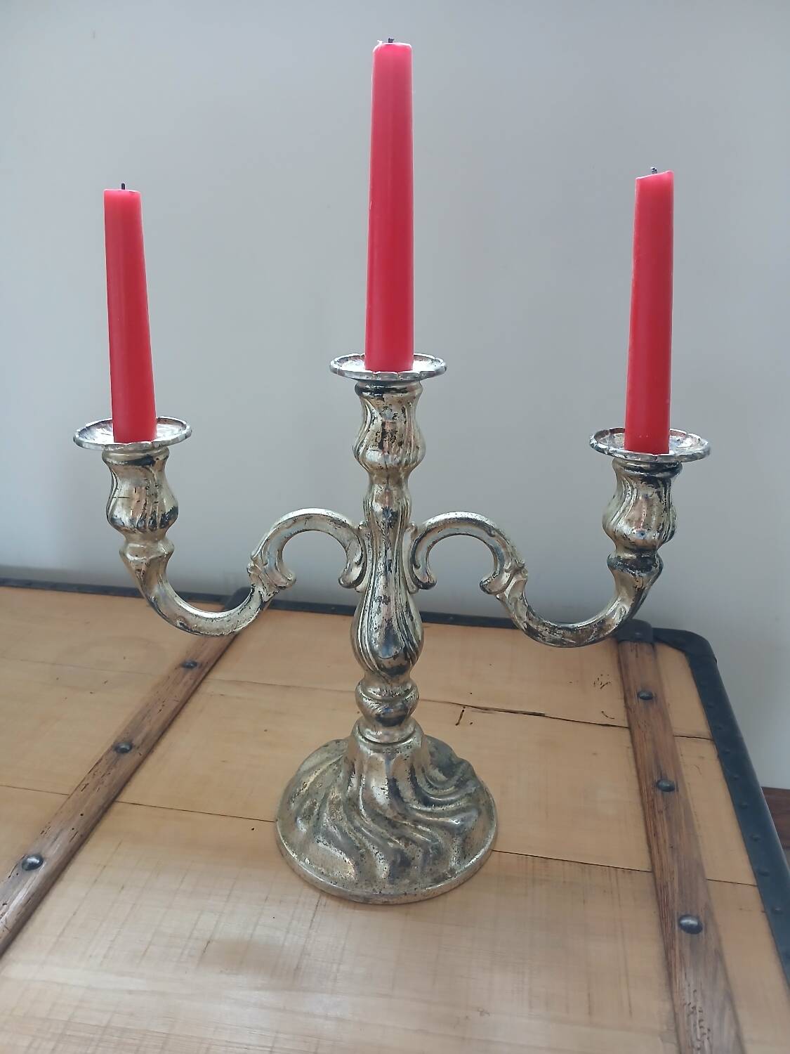 3-light candle holder/candlestick