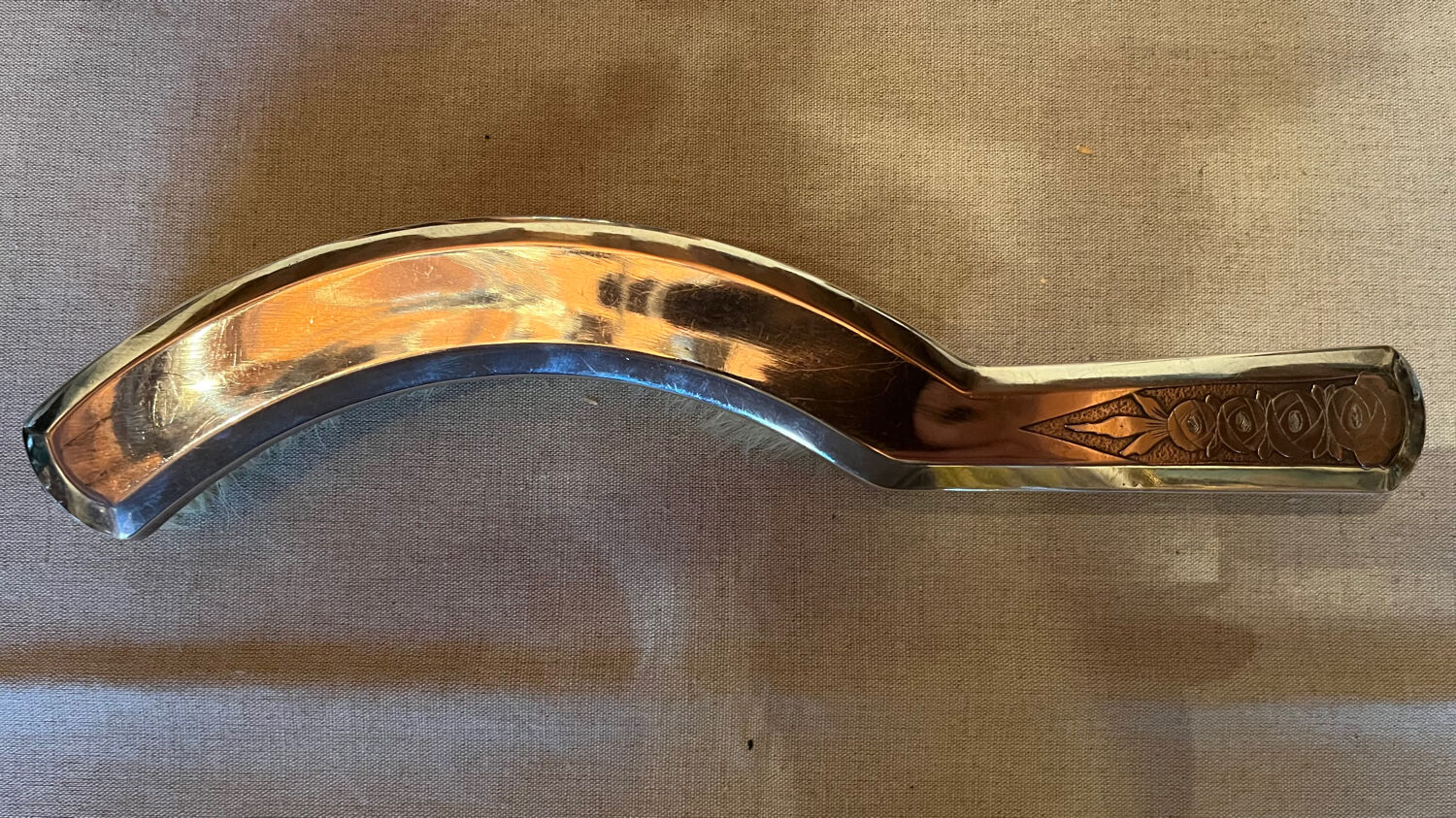 Vintage metal crumb catcher