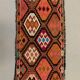 Vintage Turkish Mini Kilim 108x58 cm Wool Small Kelim Runner, shabby Chic