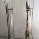 Paire de vases soliflore en verre