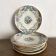 Polychrome ironstone plates Longwy "Chinese" model