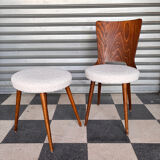 Set of 14 Baumann bistro chairs