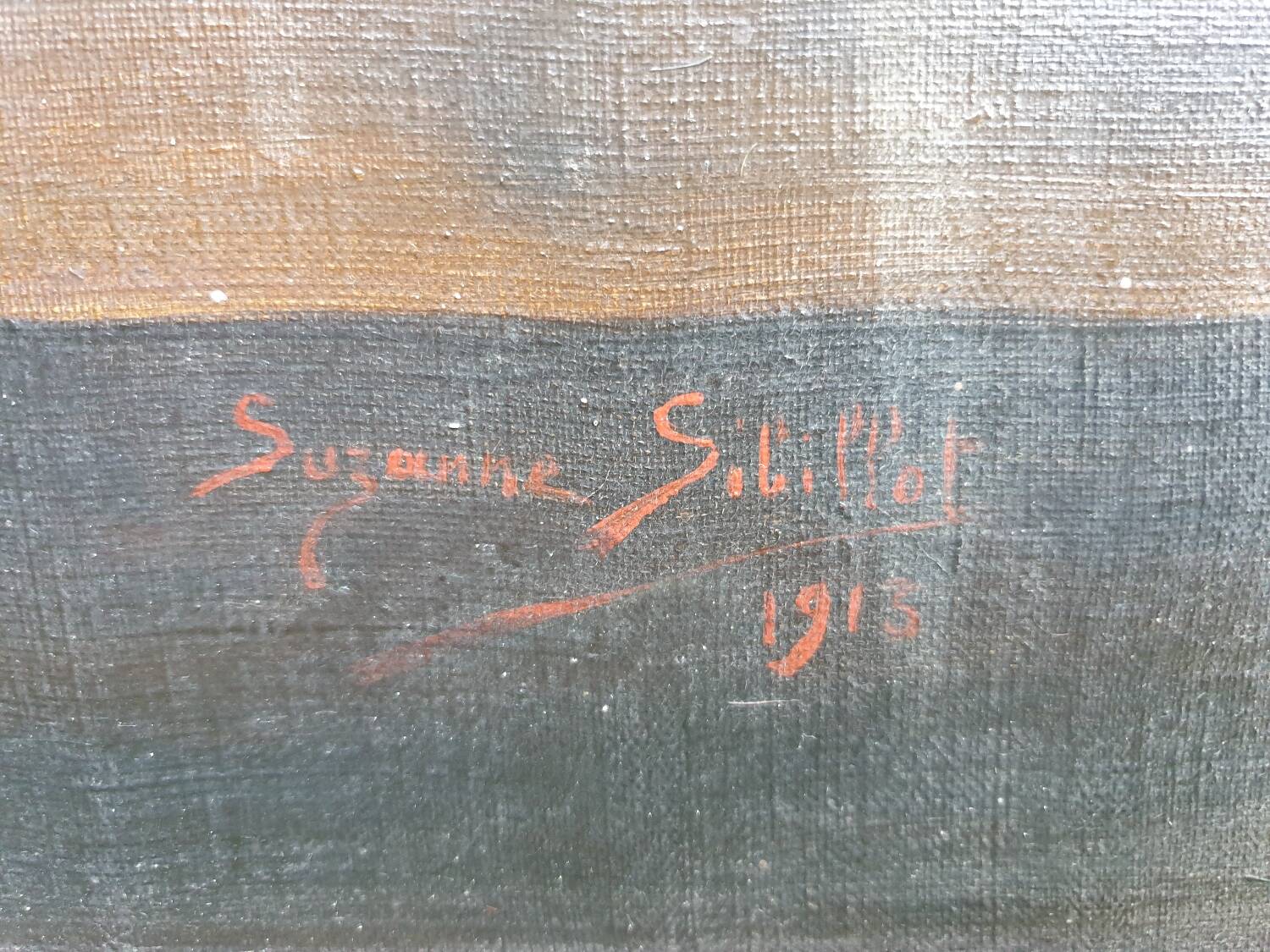 Still Life with Grapes and Game, signed, 1913