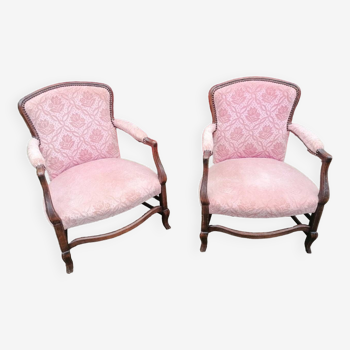 Pair of armchairs