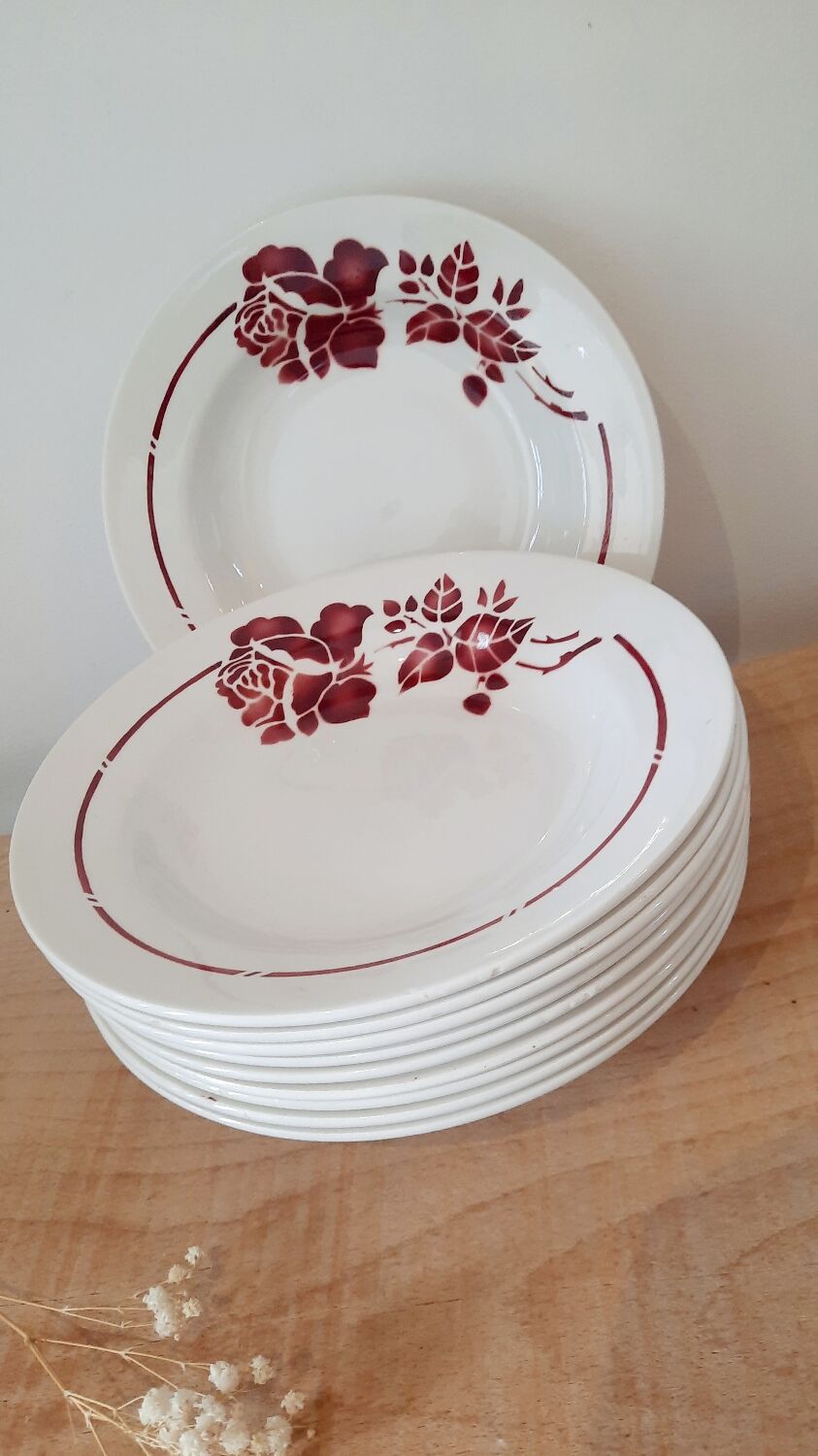 Hollow plates saint Amandoise