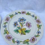 Set of 4 Moulins des Loups flat plates