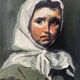 Portrait de jeune fille triste
