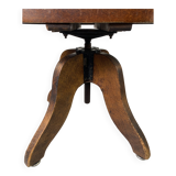 Baumann rotating wooden armchair