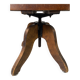 Fauteuil Baumann tournant en bois