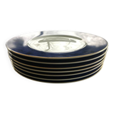 7 Guy Degrenne Plates