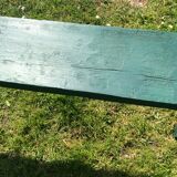 Wooden bench