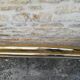 brass bed