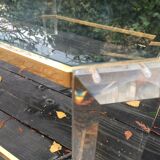 1970 lucite coffee table