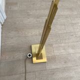 Brass floor lamp