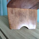 African chair engraved salamander