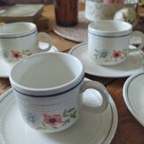 Cups and saucers Pagnossin