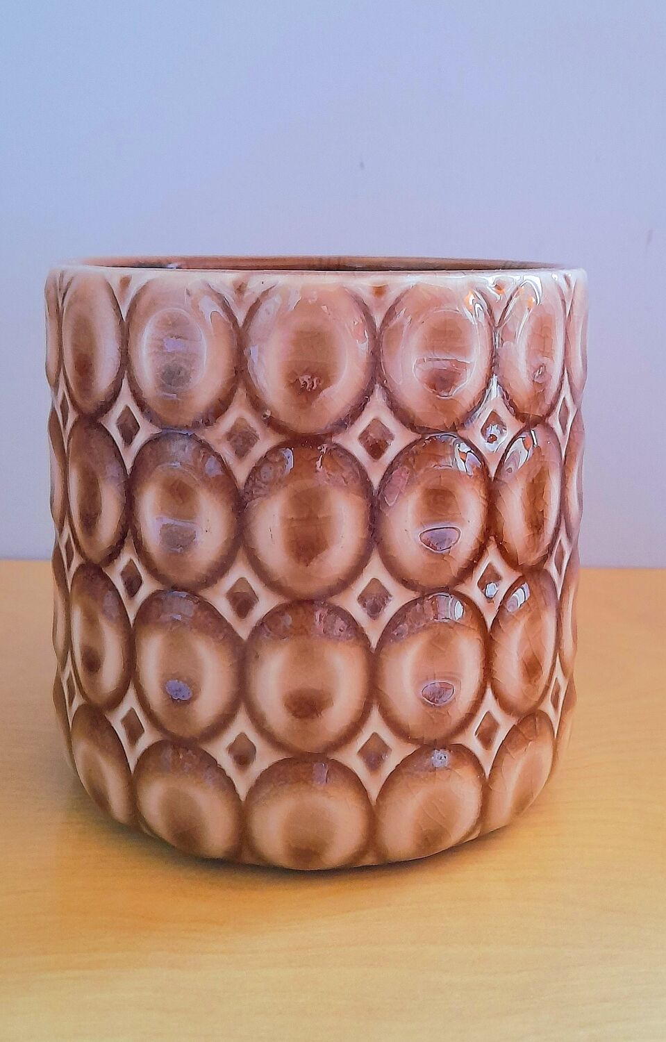 Ceramic pot cover 70s