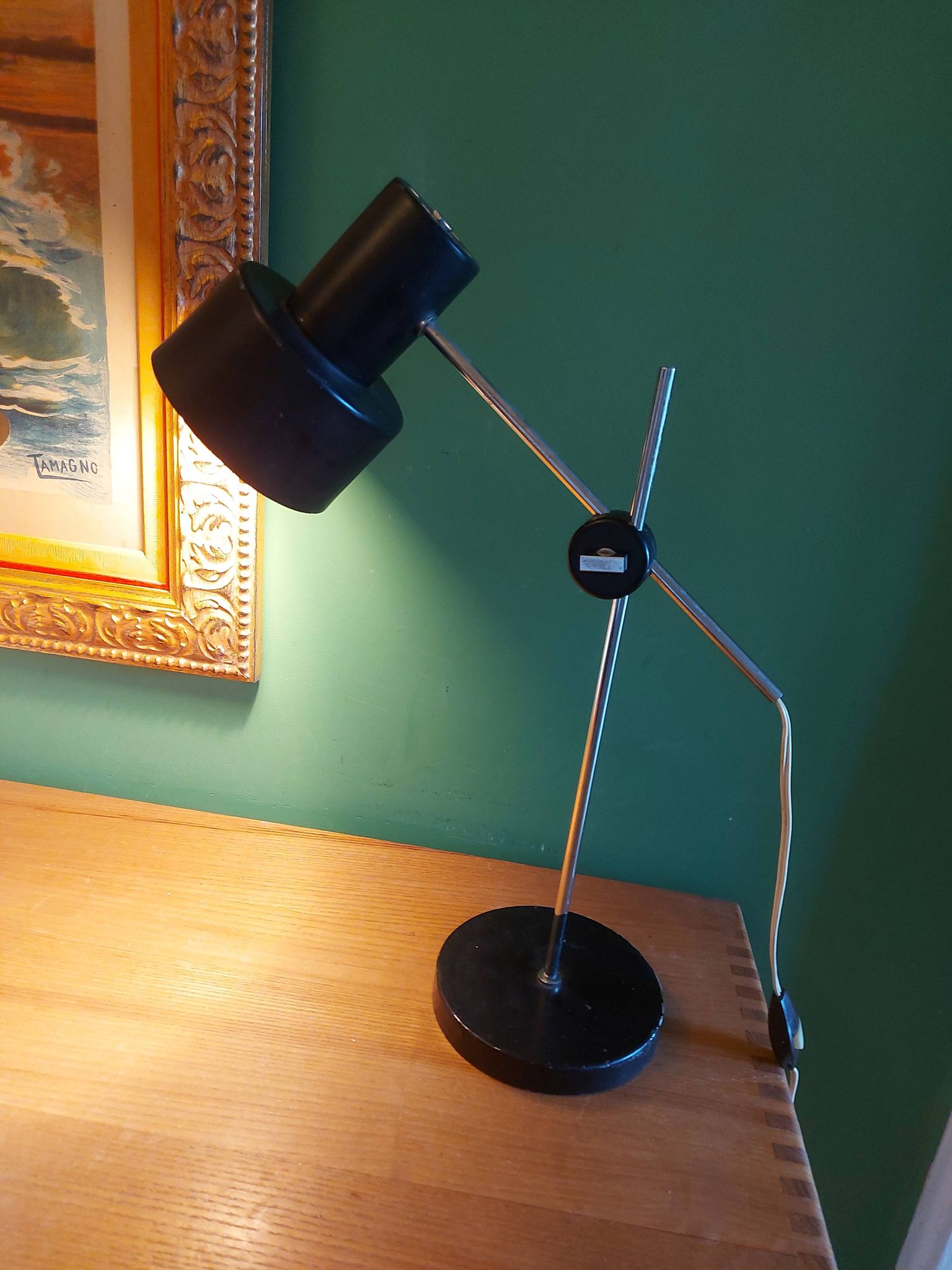 Vintage articulated lamp Jan Suchan