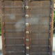 Antique Indian door, carved and decorated