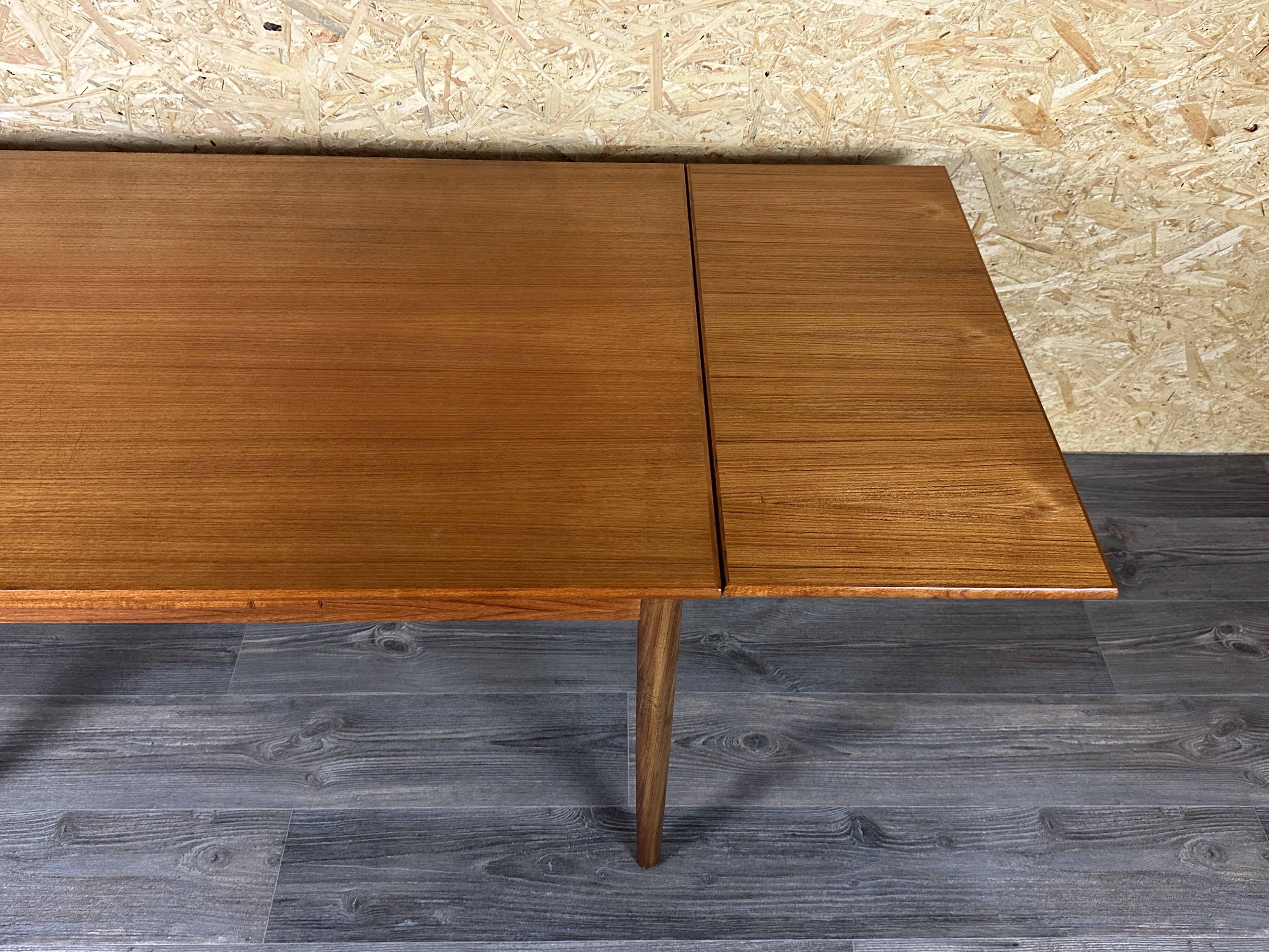 1960s/1970s Teak Dining Table Danish Modern Design Denmark