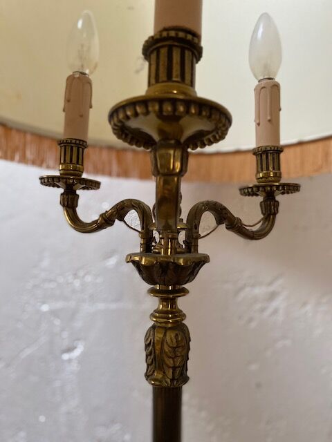 Brass floor lamp 50s/60s