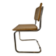 Chaise – Made in Italy – acier Chaise stchromé & cannage